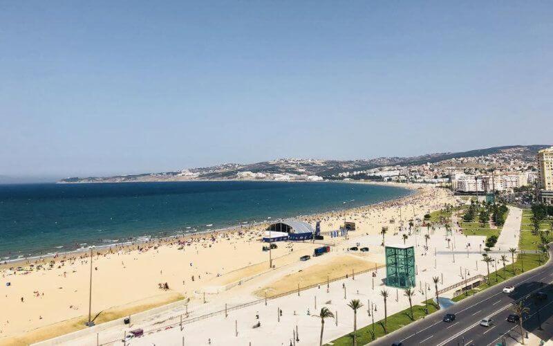 Bright Apartment With Sea View, Few Steps Away From The Tgv Танжер Екстериор снимка